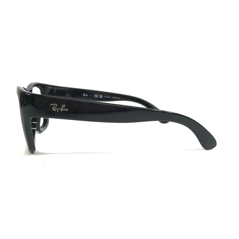 Ray-Ban Eyeglasses Frames RB4194 601/9A Shiny Black Square Full Rim 53-17-140